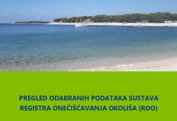 Pregled odabranih podataka sustava registra onečišćavanja okoliša (ROO)