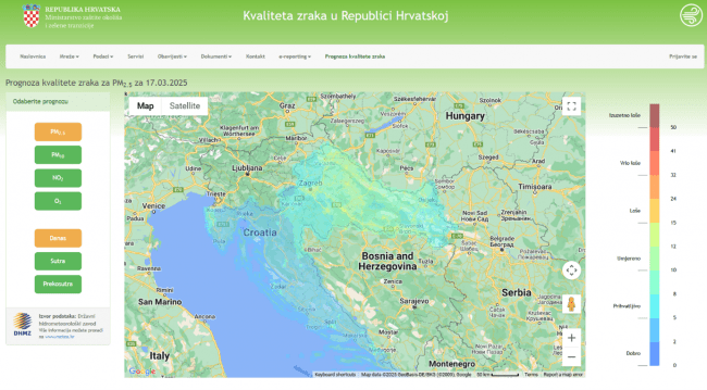 Prognoza kvalitete zraka